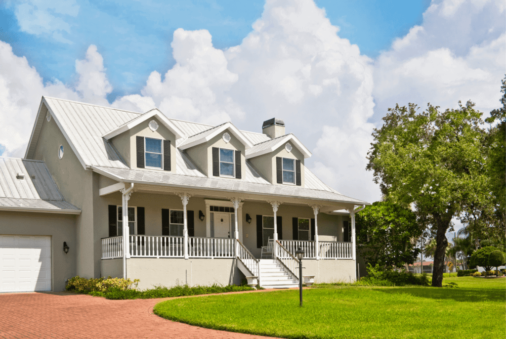 Stylish home exterior